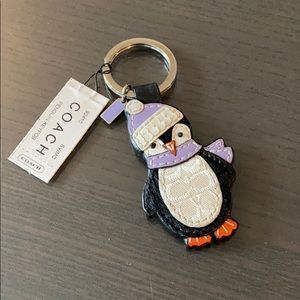 COACH Penguin Keyfob